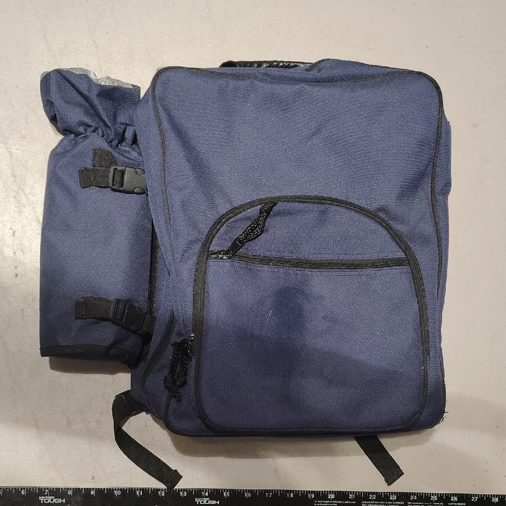Picnic In A Backpack, Navy Blue Men's Backpack